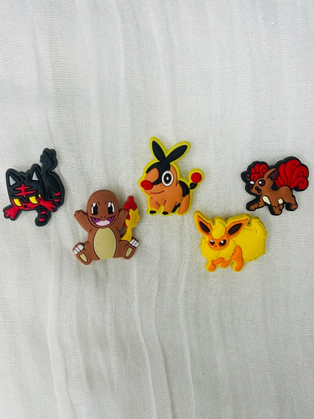 Pokemon Croc Charms, Jibbitz - Set #48